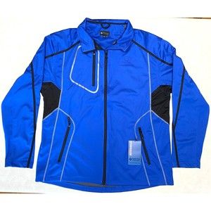 Fersten Worldwide Honda Logo Blue Black Full Zip Athletic Jacket 3XL FW3107 NWT